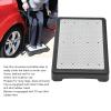 HAOHIZE Anti Slip Step Plat Form, Toilet Step Stool Indoor Outdoor Plat Form Stepping Stool for Kitchen Office Bedroom, Stackable Halfstep Ladder Car Bedside Step Stool for Seniors Adults view 3