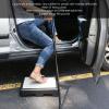 HAOHIZE Anti Slip Step Plat Form, Toilet Step Stool Indoor Outdoor Plat Form Stepping Stool for Kitchen Office Bedroom, Stackable Halfstep Ladder Car Bedside Step Stool for Seniors Adults view 4