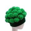 jiahesuw Funny Cauliflower Knitting Hat for Halloween Party Festival Novelty Pullover Hat Women Prank Costume Hat Headwear view 3
