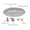 ASDJKL Home Brewing Stainless Homebrew All Grain Mash Tun False Bottom and Silicone Tubing Adapter Kit 9"/10"/11"/12" Domed Food Grade High Temp Brewing Accessories(9inch False Bottom) view 4