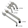 ASDJKL Home Brewing Stainless Steel Pickup Tube 1/2" Male NPT 3/8" 1/2" 5/8" OD Tube Homebrew BK HLT Keg/Kettle Dip Tube Whirlpool Arm Brewing Accessories(E) view 3