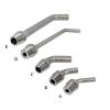 ASDJKL Home Brewing Stainless Steel Pickup Tube 1/2" Male NPT 3/8" 1/2" 5/8" OD Tube Homebrew BK HLT Keg/Kettle Dip Tube Whirlpool Arm Brewing Accessories(E) view 4