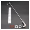 ASDJKL Home Brewing 11"/16"/20" Weldless Sight Gauge Stainless Steel PC Tube High Temp 7/8" Hole Homebrew Kettle/Keg Brewing Accessories(11inch 28cm Tube) view 4