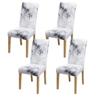 BIETYONE Chair Covers,Dining Room Chair Covers Set of 4,Stretch Kitchen Chair Cover,Washable Dining Chair Cover,Parsons Chair Slipcovers Protective,for Home,Restaurant,Banquet