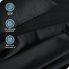 Bare Home Split California King Sheet Set - 1800 Ultra-Soft Microfiber Double Brushed - Deep Pockets - Easy Fit - 5 Piece Set - Bed Sheets (Split Cal King, Heathered Black) view 4