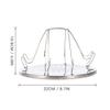 Bnineteenteam Camping Toaster, Stainless Steel Bread Toaster for 4 Portable Outdoor Toaster with Small Holes for BBQ Camping Fishing and More view 2