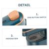 Cabilock Portable Mini Ironing Machine Rotatable Handle Versatile Handheld Steamer for Clothes for Travel and Home Use and Wet Ironing Options Us Plug view 3