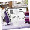 Cabilock Travel Steam Iron Handheld Garment Steamer Portable Ironing Machine Fast Wrinkle Removal Lightweight Electric Steam Iron for Clothes Brush Travel Item view 2