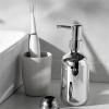 PBENO Soap Dispenser Silver Electroplated Mirror Push Lotion Dispenser Bathroom Hand Soap Shampoo Body Wash Replacement Bottle Bathroom Soap Dispenser(Shampoo) view 3