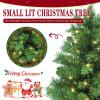 Gfilay 2ft Mini Christmas Tree with Lights,Small Table Top Pre-Lit Christmas Tree with 35 LED Lights - Portable for Room Decoration view 4