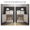 Bedside Table Small Ultra-Narrow 30cm Wide Simple Modern Manual Installation Storage Locker with Drawers Home Bedroom Crevice Nightstand(Size:40 * 40 * 55cm) view 3