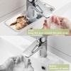 Shoblo Highland Cow Animal Kitchen Sink Splash Guard Absorbent Fast Drying Mat Sink Gadgets Washable Sink Matt for Kitchen Faucet Splash Guard view 4