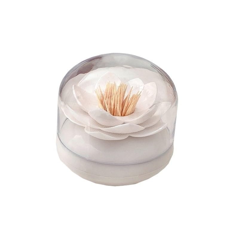 SENBAILU Toothpick Holder Toothpick Storage Bucket Simple Modern Living Room Toothpick Box Toothpick Holder Dispenser(1)