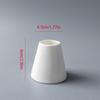 Toothpick Holders Ceramic Toothpick Box Hotel Tableware Ceramic Pure White Table Setting Tooth Pick Dispenser view 2
