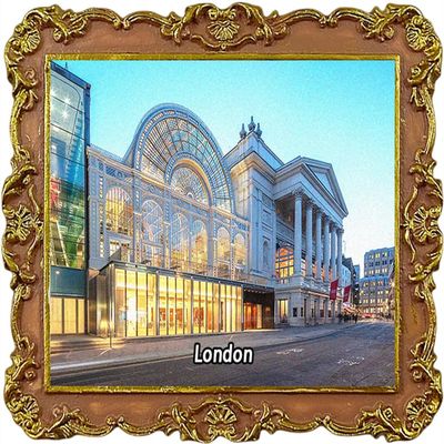 Royal Opera House London England UK Tourist Souvenir Refrigerator Magnet Fridge Decoration Magnet
