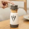 Toothpick Holders Push-type Toothpick Holder Household Automatic Pop-up Toothpick Box Dental Floss Box Toothpick Jar Storage Box Tooth Pick Dispenser(1) view 4