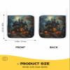 5 Pack Pot Holders for Kitchen,Halloween Castle Ghost Pumpkin Heat Proof Potholder Hot Pads Trivet,Spooky Haunted House Forest Washable Coaster Potholders for Cooking Baking Grilling view 3