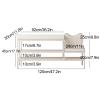 CMYCYDDPLY Hallway Shoe Rack, Shoe Bench, 2-Tier Shoe Storage Bench, Metal Shoe Rack with Storage, for Hallway Entryway(120cm) view 3