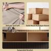 RNBEmU Wooden Floating Makeup Vanity with Drawers, Modern Wall Mounted Desk, Floating Vanity Makeup Table for Living Room Bedroom(Black,39.4IN) view 3