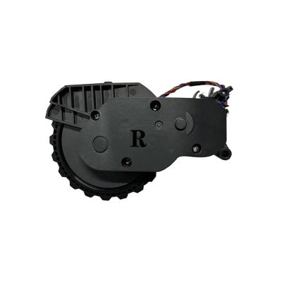 KAFTKO Vacuum Cleaner Drive Wheel Replacement Accessories (Left and Right Wheels are Optional). Comaptible for Roborock Q Revo / S7 Max Ultra(Black- Right Wheels)