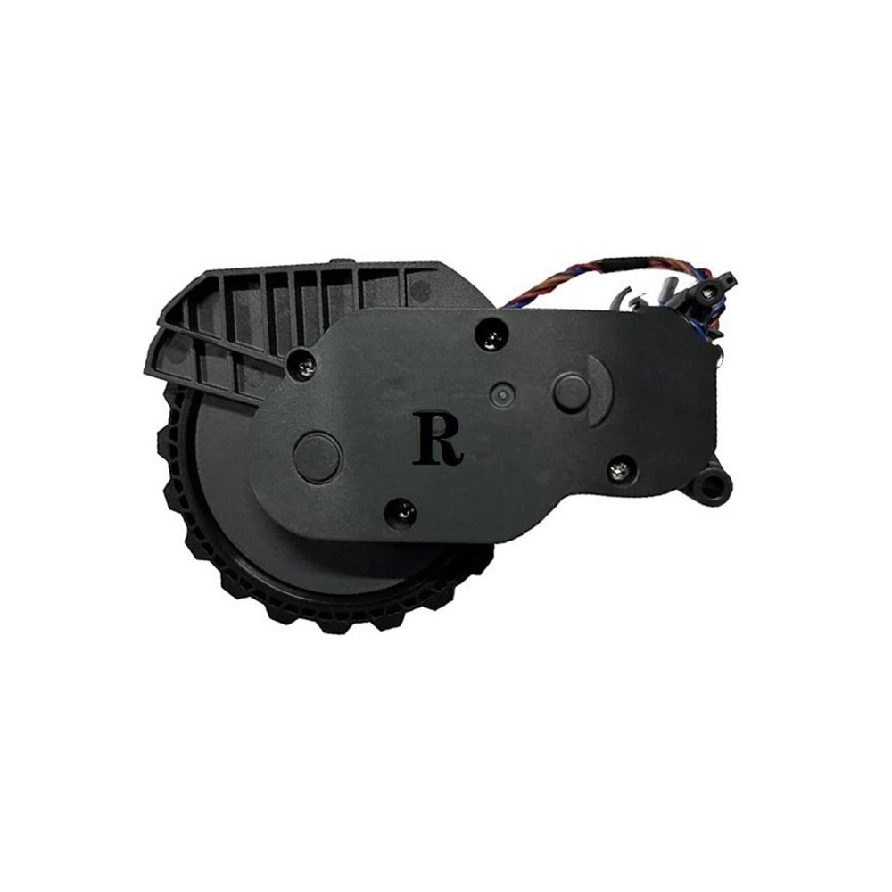KAFTKO Vacuum Cleaner Drive Wheel Replacement Accessories (Left and Right Wheels are Optional). Comaptible for Roborock Q Revo / S7 Max Ultra(Black- Right Wheels)