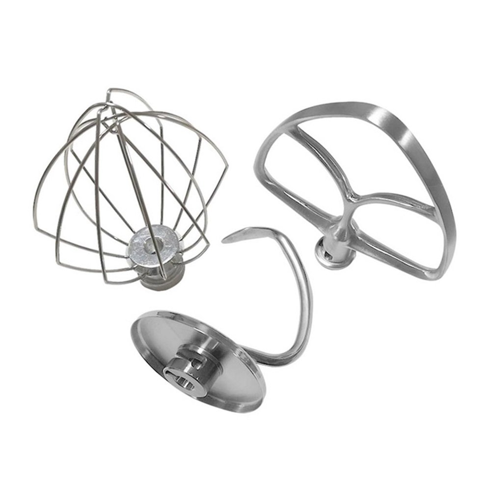 Compatible For Kitchenaid, 4.5-5 Qt, Tilt-Head Stand Mixers K45B/K5THCB/K5THBS Paddle Assecories