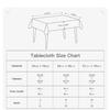 BALCONY & FALCON Gingham Table Cloth Rectangle  Reversible Water-Resistant Cotton Checkered Tablecloth for ValentineOutdoor Picnic, Camping, Kitchen, Party Decor (Pink White, 55x71 Inch) view 3
