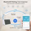 YWBL-WH 4 in 1 Temperature Humidity Light Detection Alarm Clock for Home Office Bedroom view 4