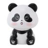 CCYLEZ Solar Panda Figurine, EcoFriendly Nodding Panda Animal Sculpture Decorative for Restaurant for Car Dashboard (Heart Eyes) view 1