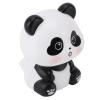CCYLEZ Solar Panda Figurine, EcoFriendly Nodding Panda Animal Sculpture Decorative for Restaurant for Car Dashboard (Heart Eyes) view 2