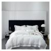 GLAMDIA White High End Bedding Set Luxury Egyptian Cotton Hollow Out Lace Bedclothes Broad Side Duvet Cover Bed Sheet Pillowcases,Bed view 1
