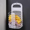 WNGJZZYC 4 pcs Collapsible Laundry Baskets, Wall Mounted Laundry Hamper, with Carry Handle, Bathroom Artifact, Foldable Laundry Basket, for Organizing Home, Clothes(White,47x17x27cm/19x7x11in) view 1