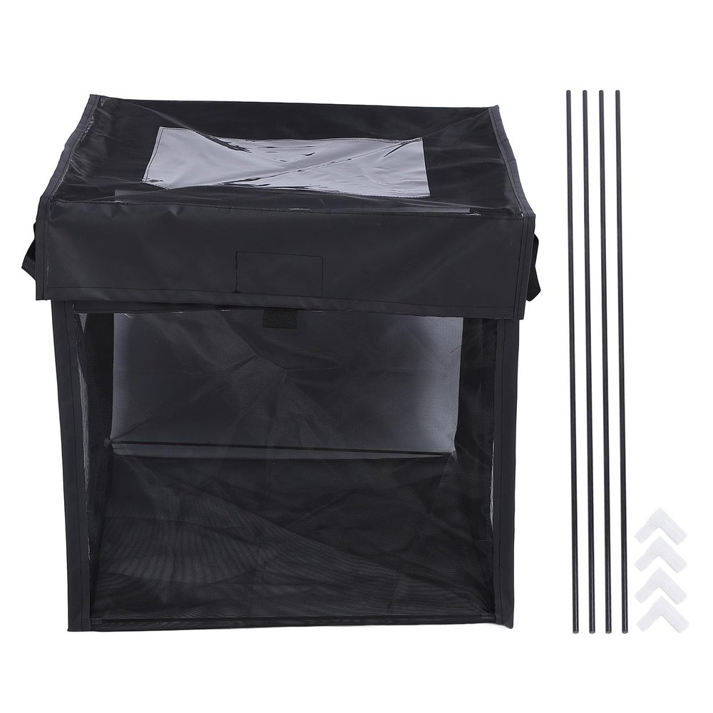 CHEOTIME Mesh Square Outdoor Trash Can Collapsible Trash Can for Party, Yard Waste or Laundry Camping Accessories