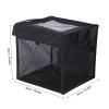 CHEOTIME Mesh Square Outdoor Trash Can Collapsible Trash Can for Party, Yard Waste or Laundry Camping Accessories view 2
