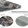 7x9 Area Rug for Bedroom Indoor Non Slip Low Pile,Washable 9' by 7' Ft Rugs for Living Room,Modern Abstract Charcoal Gray Multicolor Galaxy Misty Dining Room Carpet,Home Office Desk Mat Under Table view 2