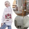 VAMSII Rose In A Graveyard Bookish Tote Bag V Graveyard Book Lover Merch Gift Book Fans Gift (LIKE A ROSE tote) view 2