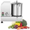GYQSSD Stainless Steel Multifunctional Veggie Cutter, 1200/1800W Commercial Vegetable Meat Food Processor, Electric Onion Cabbage Grinder Blender Cutter,12L view 1