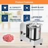 GYQSSD Stainless Steel Multifunctional Veggie Cutter, 1200/1800W Commercial Vegetable Meat Food Processor, Electric Onion Cabbage Grinder Blender Cutter,12L view 3