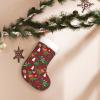 EHXEYC Cute Christmas Dinosaur Christmas Stockings Ornaments Candy Bags for Family Holiday Party Christmas Tree Decorations view 3