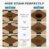 AMOAMI Coffee Mat Hide Stain Rubber Backed Absorbent Dish Drying Mat for Kitchen Counter - Fits Under Coffee Maker or Machine - 16X24 view 2