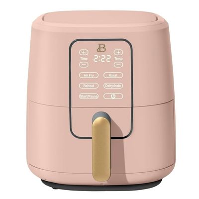 6 Qt Air Fryer With Turbocrisp Technology And Touch-Activated Display, Rose By Drew Barrymore, Adjustable Temperature Ranges