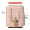 6 Qt Air Fryer With Turbocrisp Technology And Touch-Activated Display, Rose By Drew Barrymore, Adjustable Temperature Ranges view 3