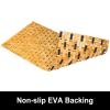Fovlaurs Bath Mat Bathroom Runner Long Large Rugs Floor Wood Shower Bathtub Waterproof Non Slip Accessories 16x34 Inch Easy to Clean, Natural, 1 pc view 3