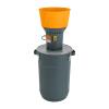 60L Electric Dry Grain Grinder With 5 Sieves, 1300W 110V Mills for Corn, Wheat, Flour - Dust-Free With Detachable Extra Large Capacity Hopper for Home Farm view 1