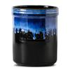 KOOV Cooking Utensil Holder, Large Ceramic Utensil Crock, Deep and Stable, Utensil Caddy for Countertop, Reactive Glaze (Nebula Blue) view 1