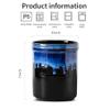 KOOV Cooking Utensil Holder, Large Ceramic Utensil Crock, Deep and Stable, Utensil Caddy for Countertop, Reactive Glaze (Nebula Blue) view 3