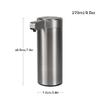 RUJHGL Farmhouse 270Ml/9.5Oz Automatic Soap Dispenser 304 Stainless Steel Smart Soap Dispenser Equipped W/Infrared Premium Soap Dispenser Pump Bottle view 2