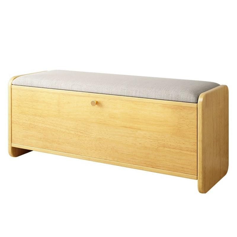 CMYCYDDPLY Modern Shoe Rack, Hallway Storage Bench, Shoe Bench, Home Shoe Rack, Clamshell Drawer Storage Shoe Cabinet, for Bedroom Hallway(80cm)