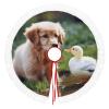 Halloween Tree Skirt,Dog and A Duck Print Tree Skirt Christmas Decorations,Holiday Tree Skirts for All Seasons view 1