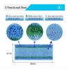 SQJZWOD Upgraded Wet Mopping Pads .Compatible for Braava Jet M6 Series (6110) (6012) (6112) (6113). Ultimate Robot Mops Accessories Parts(6PCS) view 2